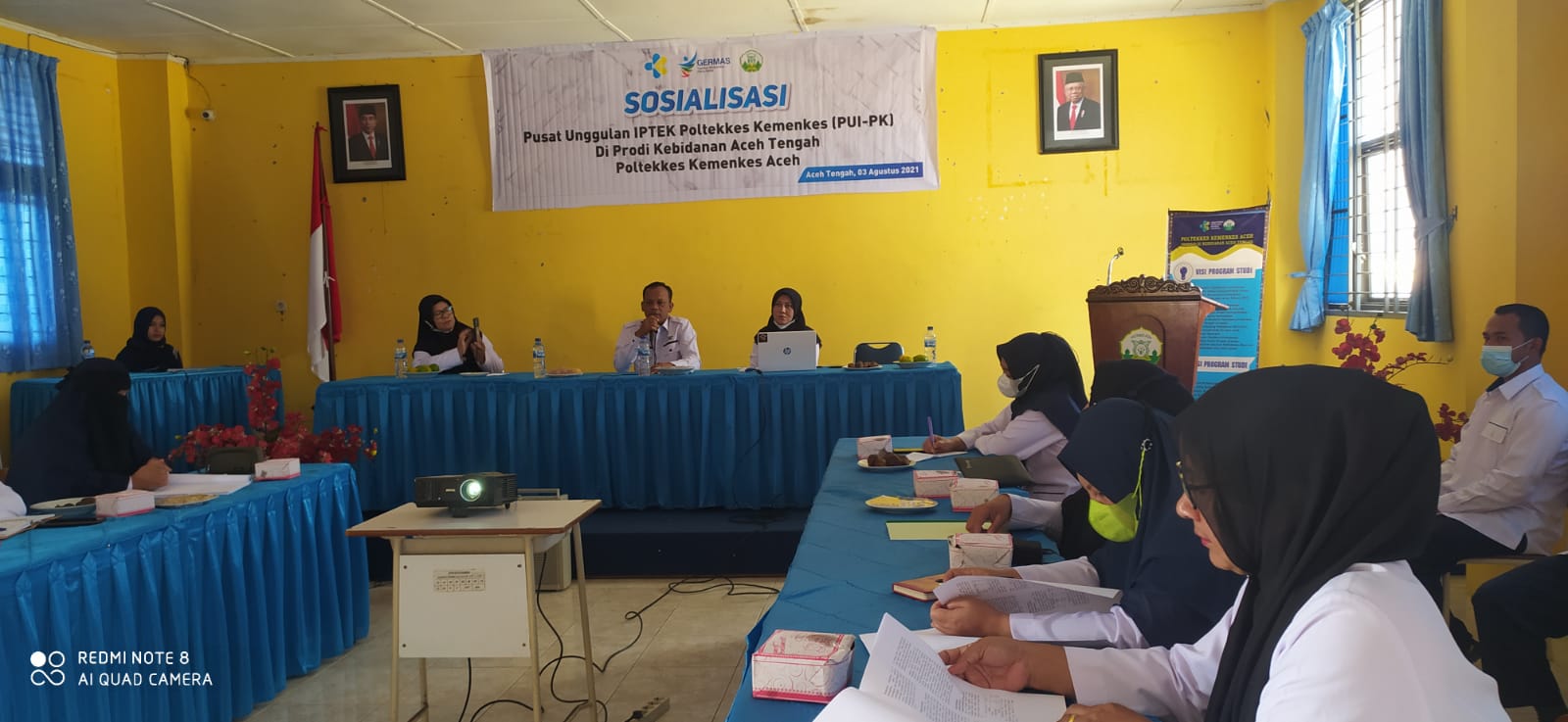 Sosialisasi PUI PK di Kebidanan Aceh Tengah